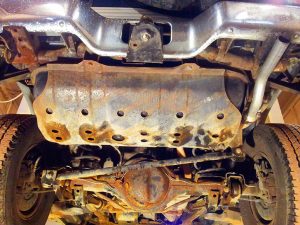 Mazda underbody rust
